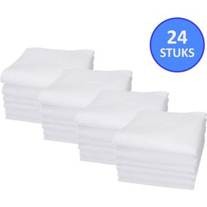 Sorprese Zakdoeken - Model 11 - zakdoeken heren - 24 zakdoeken - Italiaans katoen - herbruikbare zakdoek - Cadeau