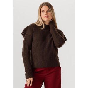 OBJECT Trui 'Paola'  bruin