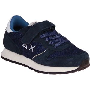 SUN68 Girl's Ally Glitter Kid Navy Blue