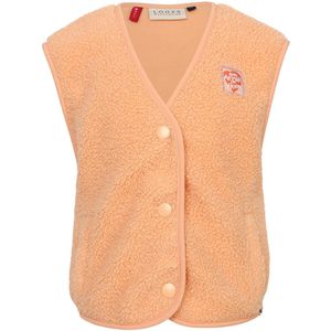 LOOXS Little 2601-7020-404 Meisjes Gilets - Maat 92/98 - abrikoos van 100% polyester