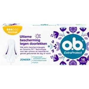 o.b. Extra Protect Normal 16 stuks