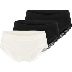 Schiesser Dames brazil slip 3 pack Unique Cotton