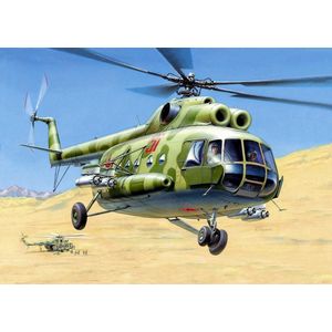 Zvezda - Mil Mi-8t Soviet Helicopter (Zve7230) - modelbouwsets, hobbybouwspeelgoed voor kinderen, modelverf en accessoires