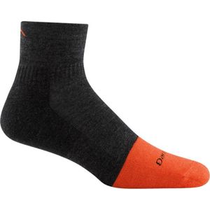 Darn Tough - Steely - 1/4 Sock - Midweight - Cushion - Graphite
