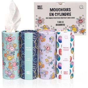 Bamboe Zakdoekcilinder - Ecologische, Draagbare Zakdoeken voor Elke Situatie