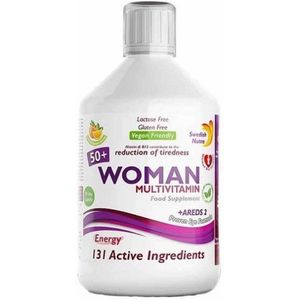 Swedish Nutra VROUW 50+ MULTIVITAMINE- Vloeibare multivitamine voor energie en vitaliteit