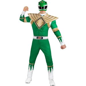 FUNIDELIA Groen Power Rangers verkleedpak / kostuum voor mannen - Maat: L - Groen