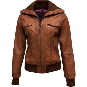 Bomber dames jas tobacco-moderna - M