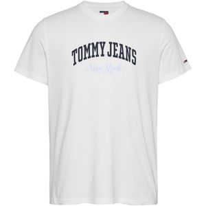 Tommy Jeans T-Shirt Tjm Slim Varsity Pop - Streetwear - Volwassen