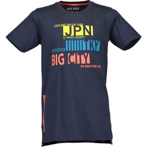 Blue Seven - T-shirt jongens - Navy - Maat 164