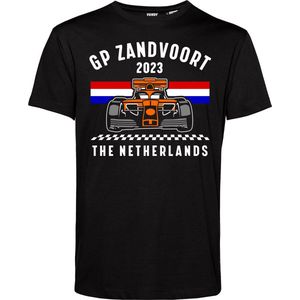 T-shirt Boog GP Zandvoort 2023 The Netherlands | Formule 1 fan | Max Verstappen / Red Bull racing supporter | Zwart | maat S