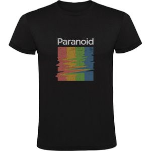 Paranoid Heren T-Shirt | Polaroid | Paranoia | Camera | Film | Foto | Video | Stoornis | Gek | Shirt