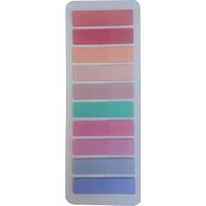 Index tabs - 200 stuks - 10 kleuren - sticky notes