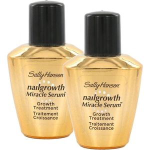 Sally Hansen Nailgrowth Miracle Nail & Cuticle Serum Nagelverzorging (set van 2)