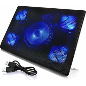 Laptopkoeler - Laptopkoelpad - Koelstandaard - Verstelbaar - Tegen oververhitting - Must have voor in de zomer voor uw laptop!