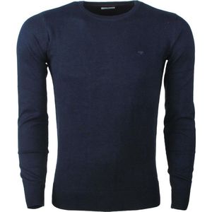 Tom Tailor - Heren Trui - Ronde Hals - Navy Blauw