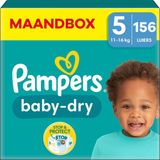 Pampers - Baby Dry - Maandbox - 156 Stuks