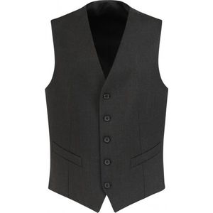 Gents - Gilet heren - Gilet - Wolblend - Antracietgrijs - Maat 54/XXL