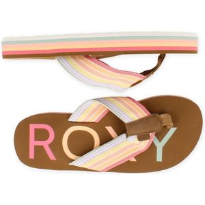 Roxy Meisjes Slippy Sandal | Multicolor | Maat: 29