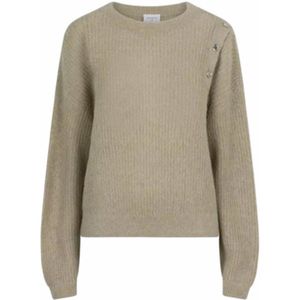 Sweater Dante6 Women D6Bruni Fancy Button Swamp Green-XS