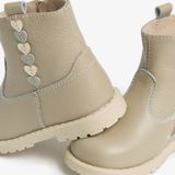 NeroGiardini  Cairo T.Brill Platino 6074 T.Microglitter Plati Tr  Laarzen  kind Beige