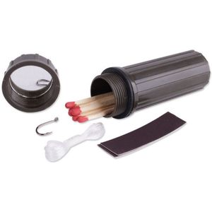 Fox Outdoor - waterdichte hiking box, rond, legergroen