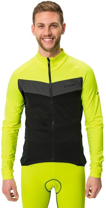 Vaude - Bike Posta - Fietstrui - Geel - Lange Mouwen