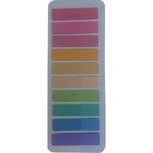 Index tabs - 200 stuks - 10 kleuren - sticky notes