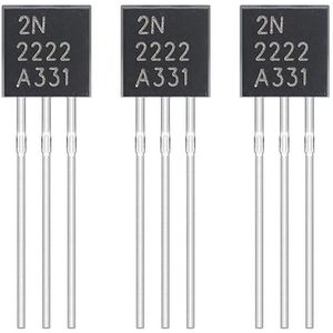 NPN Transistor 2N2222A - Multifunctionele Versterker voor DIY - 200 Stuks