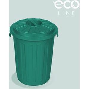 ECO - BIG - Vuilnisbak - Groen - 23 L - Afsluitbaar Deksel