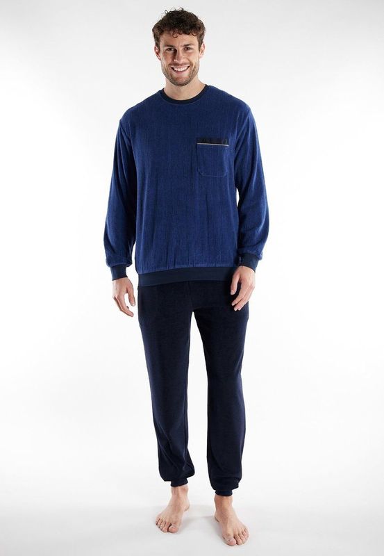 GÖTZBURG - Pyjama - Blauw - 2-delig