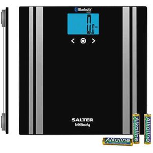 Premium Bluetooth Smart Bathroom Analyser Scale - Measures Weight, Body Fat, Muscle Mass & More