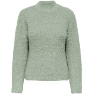 Only - ONLLULU - Damestrui - Desert Sage - Hoge Hals - Lange Mouwen