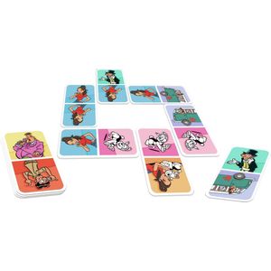 Samson & Marie kaartspel - Domino met 28 kaartjes - 2 tot 4 spelers