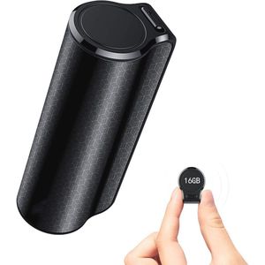Mini Spraakrecorder met 16GB Opslag en 3200mAh Batterij - Ruisonderdrukking en Magnetische Bevestiging voor Duidelijke Opnames