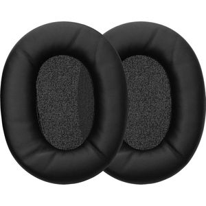 2x Oorkussens Compatibel met Sony INZONE H9 - Zwarte Kunstleren Earpads .