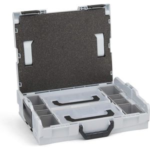 Gereedschapskoffer klein - L-BOXX 102 met inzetbakjes | Ideale opbergdoos voor gereedschap