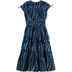 Scotch & Soda - UFU00616T - Jurk - Blauw
