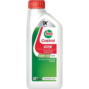 Castrol GTX 10w40 A3/B4 olie 1 liter