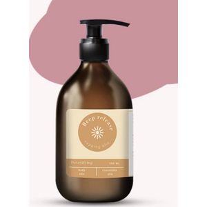 Deep Release 1000ml Cupping Olie voor Spieren - Met Lavendel, Wintergroen & Sinaasappel