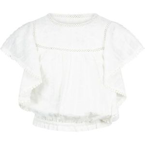 Ai&Ko Elvera Co 509 G Tops & T-shirts Meisjes - Shirt - Ecru - Maat 152