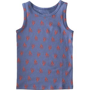 Little Label - tank top - lobster - maat: 92 - bio-katoen
