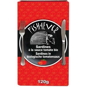 Fish 4 Ever Sardines in tomatensaus 120 gram