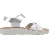 GEOX - J SANDAL COSTAREI GI - Zilver - Sandalen