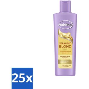 Andrélon – Shampoo – Stralend Blond – 250 ml - Bulkverpakking - 25 stuks