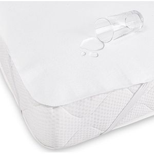 Perfecte waterdichte matrasbeschermer katoen - 90x200 (eenpersoons) - met een pu laag - tegen vuil, vlekken en huismijt - biedt optimale bescherming - ademend en en zacht - verlengt de levensduur van de matras