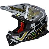 SMK - Allterra X-Aces - Crosshelm - Zwart Grijs Goud