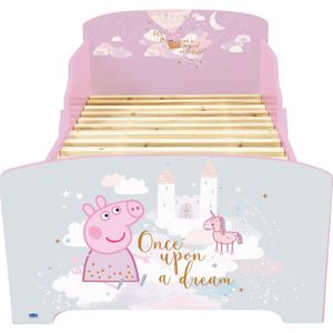 Peppa Pig Peuter Bed, Princess - 70 x 140cm - Multi - Inclusief lattenbodem