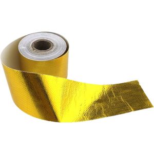 Heat Shield Wrap Tape - Auto Intake Intercooler Pijp Reflecterende Isolatie - BESCHERMING AUTOMETALEN - LANGDURIGE ISOLATIE .