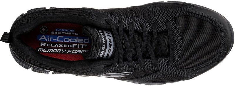 Skechers - Telfin-SANPHET - Veiligheidsschoenen - Zwart - Werksneakers